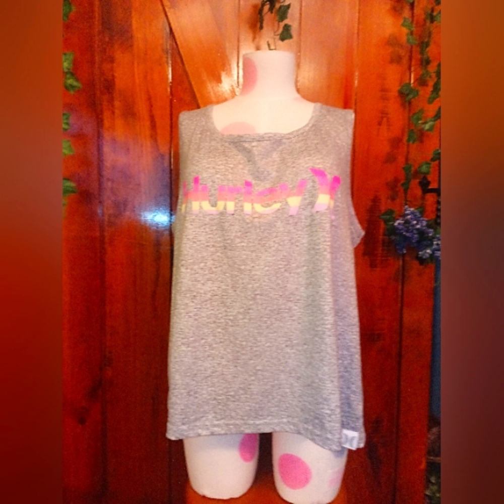 **NWOT** Hurley Gray Women's Tank Top